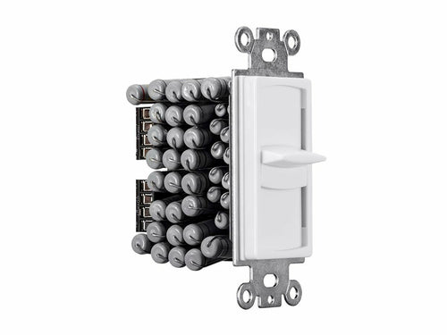 Volume Control Speaker Monoprice 38169 White Audio Upgrade