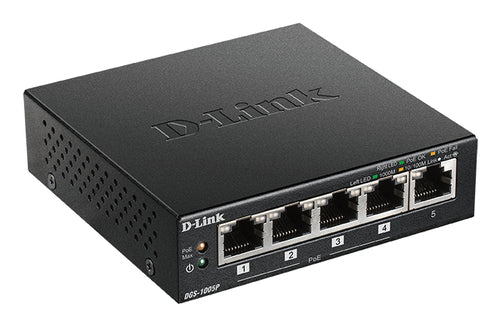 D-Link DGS-1005P/E network switch
