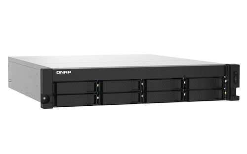 QNAP TS-832PXU-RP 2U Rackmount NAS Server - Annapurna Labs AL324, 4GB DDR4, effizienter Datenspeicher