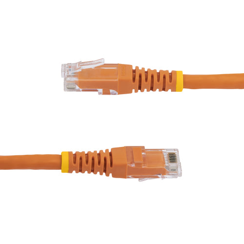 StarTech.com CAT6-Ethernetkabel 7,6m – Orange, 650 MHz, Gigabit-Netzwerk