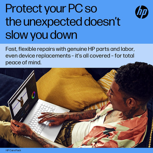HP 3 year Pickup and Return with Accidental Damage Protection for Consumer Notebooks
