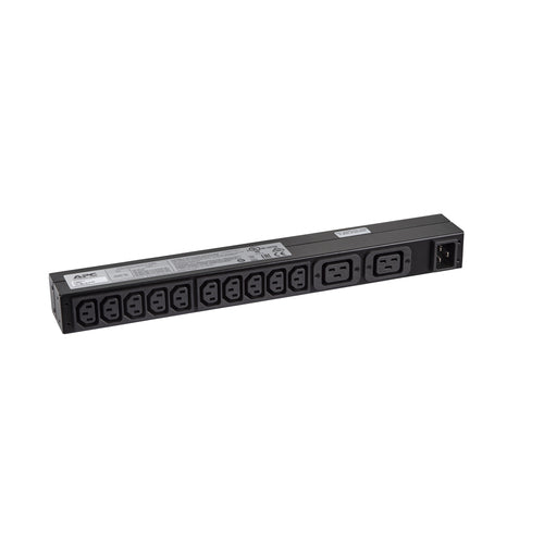 APC Rack PDU Basic 1HE 16A 230V Stromverteilungseinheit – 12 AC-Steckdosen, Schwarz
