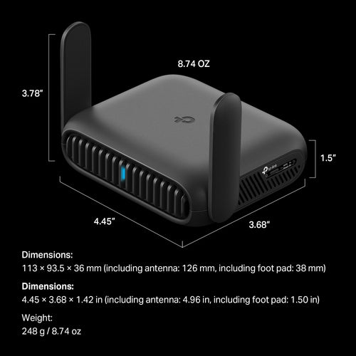 TP-Link BE3600 Wi-Fi 7 wireless router