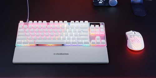 Steelseries APEX PRO TKL GEN 3 Tenkeyless kabelgebundene Tastatur RGB-LED Magnetisch-Mechanischer Schalter