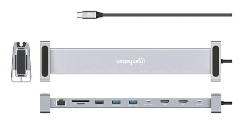 Manhattan 190398 laptop dock/port replicator