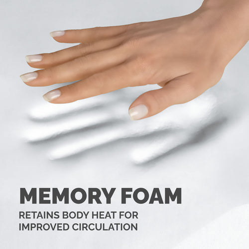 Fellowes Tastatur Handgelenkauflage – Ergonomische Memory Foam Unterstützung – Schwarz – 490,5 mm