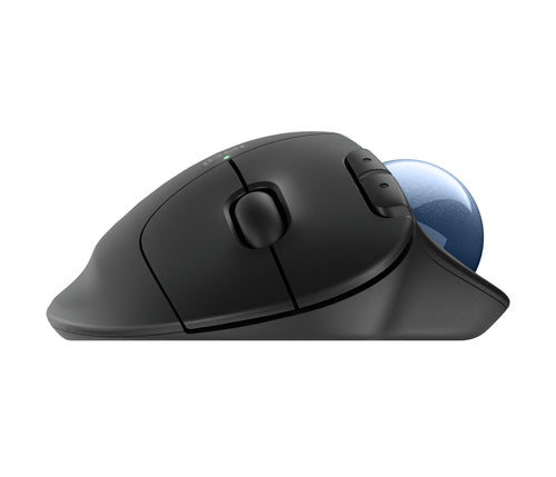 Logitech Wireless Trackball Mouse Bluetooth 2000 DPI Black Blue