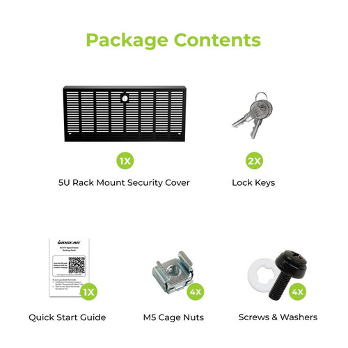 iogear GRHSP5U rack accessory