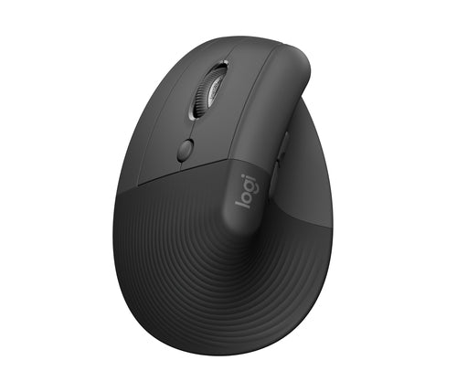 Mouse Logitech Lift Left Vertical Ergonomic 4000 DPI Optical Wireless Bluetooth - 910-006474