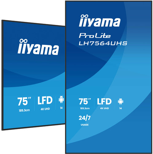 iiyama LH7564UHS-B1AG Signage Display