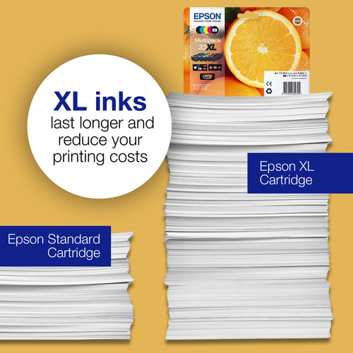 Epson Oranges C13T33374011 ink cartridge