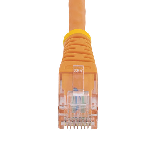 StarTech.com Cat5e Patchkabel 4,5 m - Orange - Netzwerkkabel mit RJ45-Anschlüssen