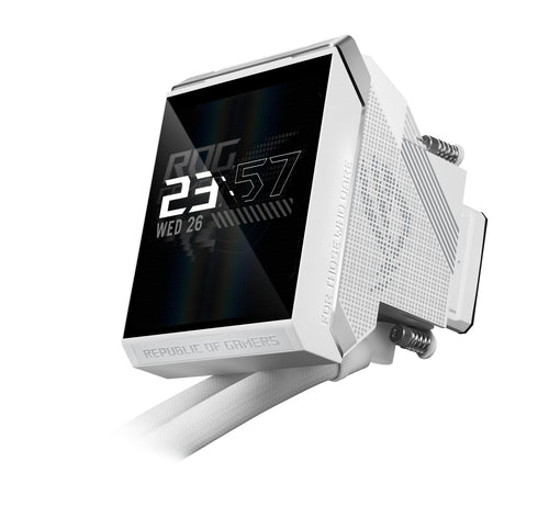ASUS ROG Strix LC IV 360 ARGB LCD White Edition