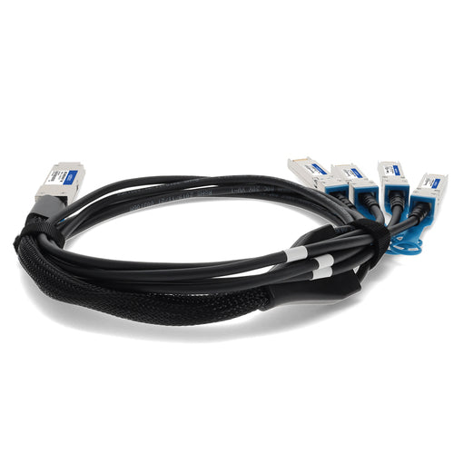 InfiniBand Cable AddOn Networks QSFP28 3m DAC 4 SFP28