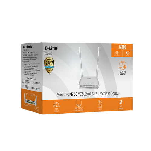 D-Link DSL-226 wireless router