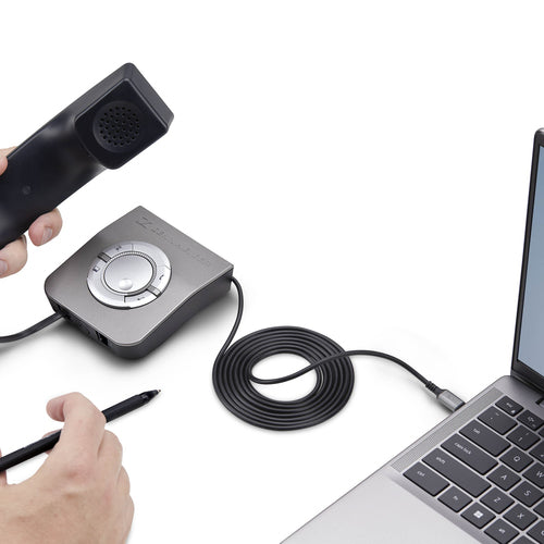 Headset Adapter StarTech.com UR9 USB-C to RJ-9 1.8m Black