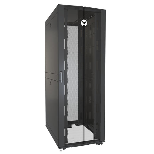 Vertiv VR3357 Stand-Rackschrank 48U – Schlüsselschloss, verstellbare Füße, Kabelmanagement