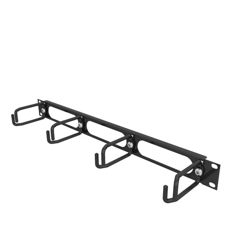 Vertiv VRA1000 Kabelmanagement-Panel, Metall, Schwarz