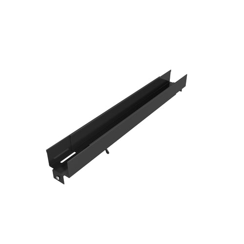 Vertiv VRA1024 Kabelmanagement-Panel – Metall, Schwarz, 1 Stück – Rack-Zubehör