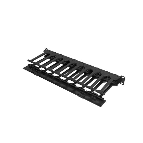 Vertiv VRA1023 Kabelmanagement-Panel – Metall, Schwarz – Rack-Zubehör