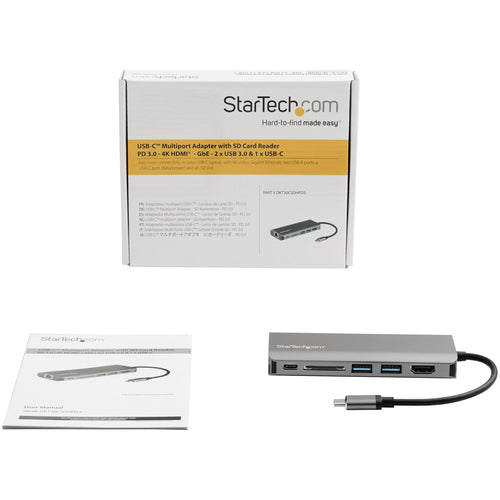StarTech.com DKT30CSDHPD3 laptop dock/port replicator