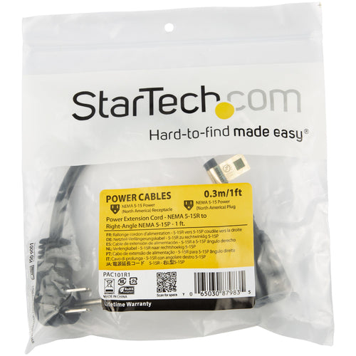 StarTech.com PAC101R3 power cable