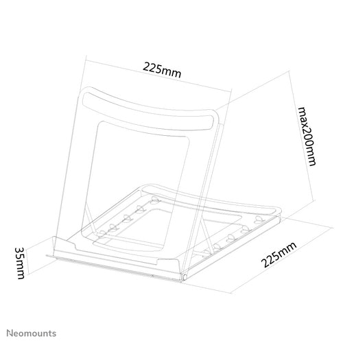 Neomounts NSLS075BLACK laptop stand