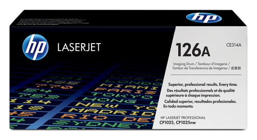 HP 126A LaserJet Imaging Drum Toner Cartridge - 14000 Pages - Black, Cyan, Magenta, Yellow