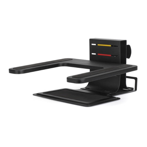 Kensington Verstellbarer Laptop-Ständer K60726WW – Metall & Schwarz – Ergonomisches Design für Zuhause & Büro
