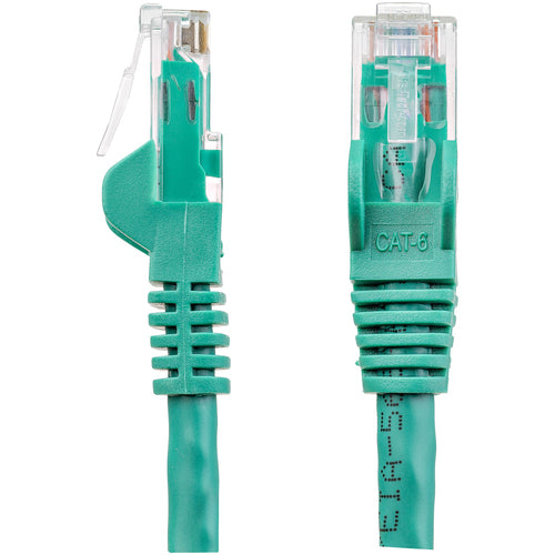 StarTech.com 30,5m CAT6 Ethernet-Kabel – Grün | Gigabit U/UTP Netzwerkkabel – 650MHz und 100W PoE