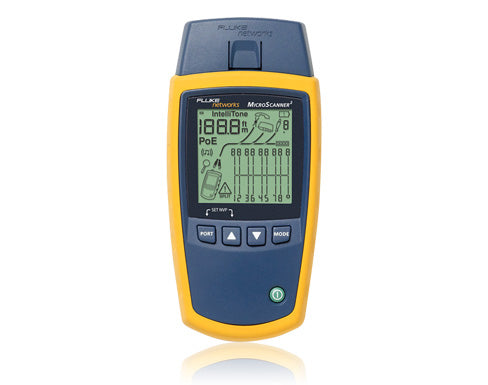 Network Cable Tester Fluke MicroScanner² RJ-11 RJ-45 UTP FTP SSTP