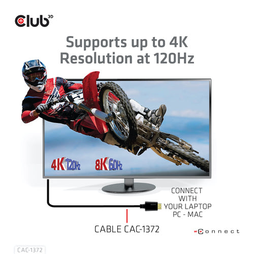 Ultra High Speed HDMI Kabel 4K120Hz 8K60Hz 48Gbit/s 2m