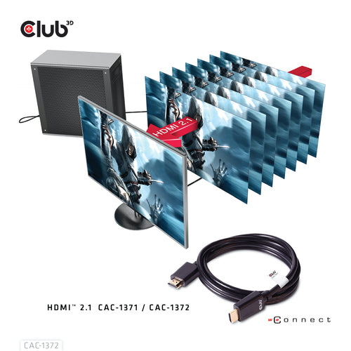 Ultra High Speed HDMI Kabel 4K120Hz 8K60Hz 48Gbit/s 2m