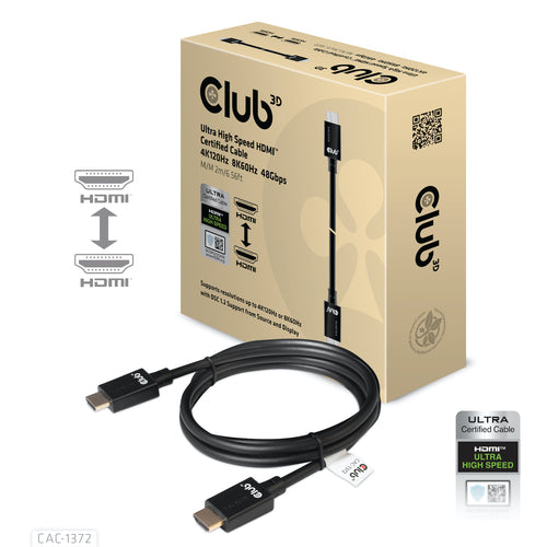 Ultra High Speed HDMI Kabel 4K120Hz 8K60Hz 48Gbit/s 2m