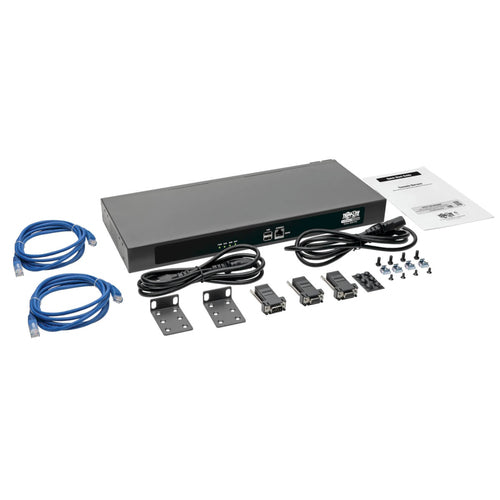 16-Port Konsolenserver Tripp Lite Dual GbE NIC USB-Ports 4Gb Flash