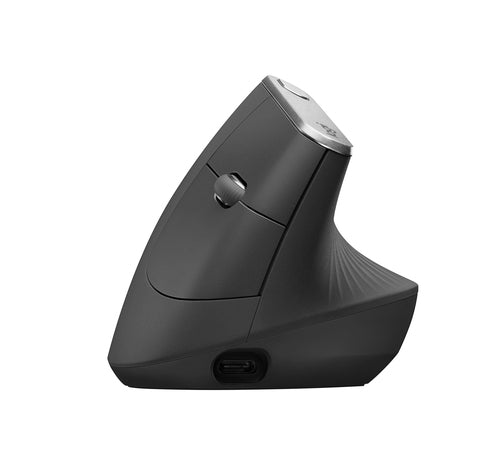 Logitech MX Vertical Wireless Mouse 1600 DPI Graphite Right-Handed