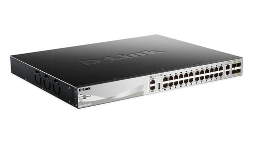 Managed Switch D-Link DGS-3130-30PS Gigabit Layer 3 PoE Rack-Mountable