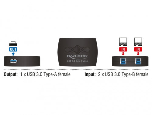 DeLOCK 87723 computer data switch
