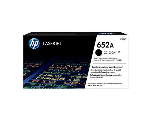 HP 652A Black Original LaserJet toner cartridge