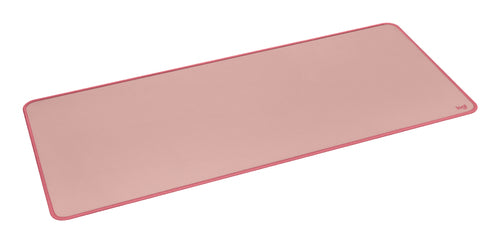 Logitech Mouse Pad Pink Monochromatic Nylon Polyester Non-Slip Base