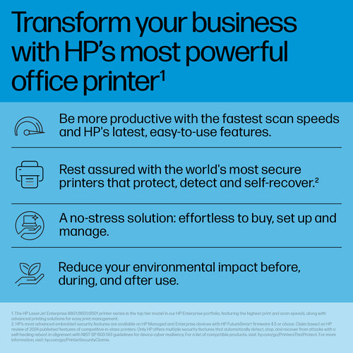 HP Clr LaserJet Ent Flw MFP 8801z Prntr