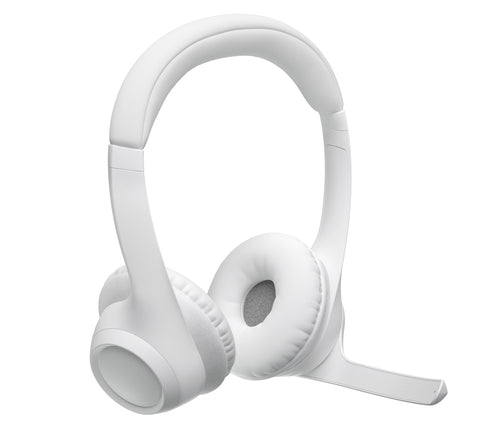 Logitech schnurloses Büro-Headset 122g Weiß Leichtes Design