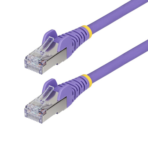 CAT6a Ethernet Kabel 1,5m Violett 10GbE Snagless S/FTP 500MHz