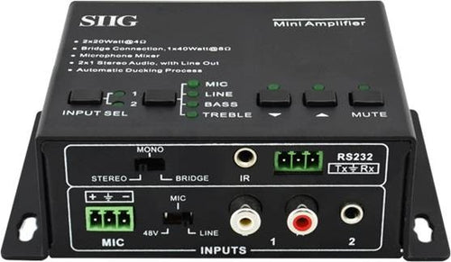 Siig CE-AU0011-S1 audio amplifier