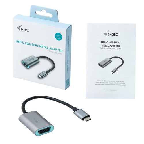 i-tec Metal C31METALVGA60HZ video cable adapter