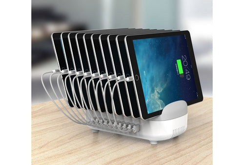 Compulocks 10PUSBDKS-EU charging station organizer