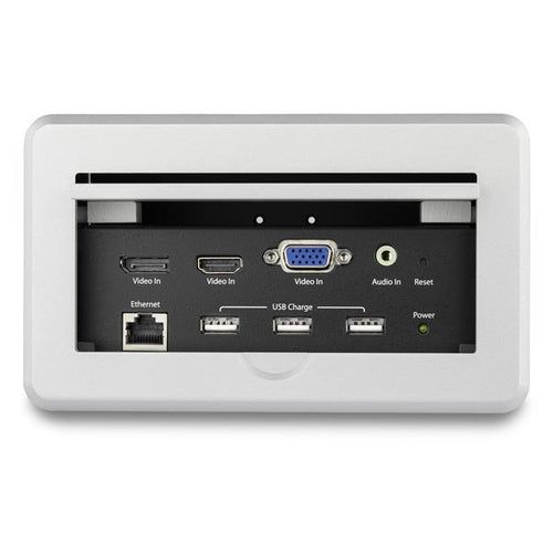 AV-Konferenz-Bridge StarTech.com BOX4HDECP2 4K-Konnektivität Silber