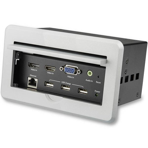 AV-Konferenz-Bridge StarTech.com BOX4HDECP2 4K-Konnektivität Silber
