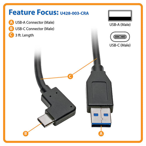 Tripp Lite U428-003-CRA USB cable