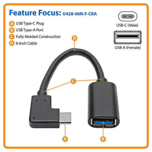 Tripp Lite U428-06N-F-CRA USB cable
